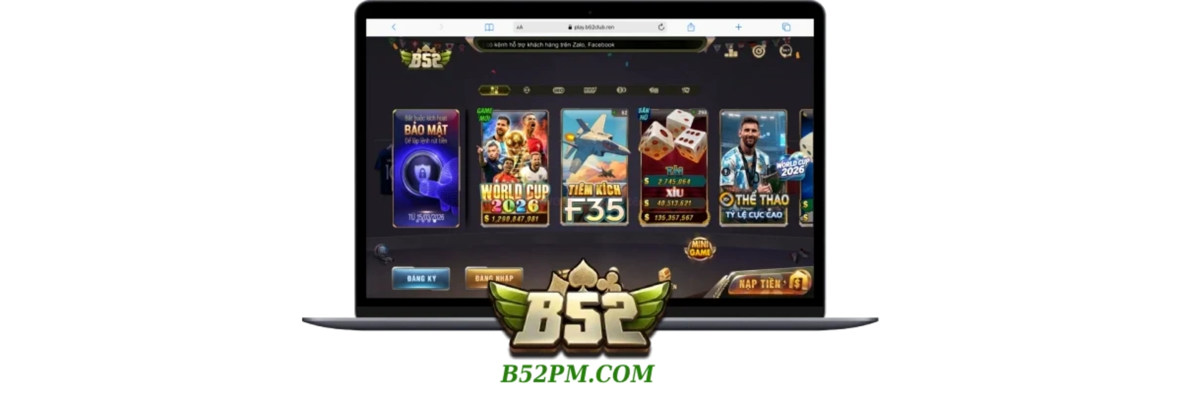 banner for b52pmcom