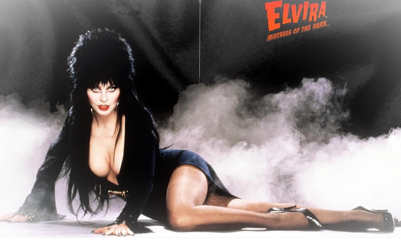 "Elvira, Mistress of the Dark" AKA Cassandra Gay Peterson. 