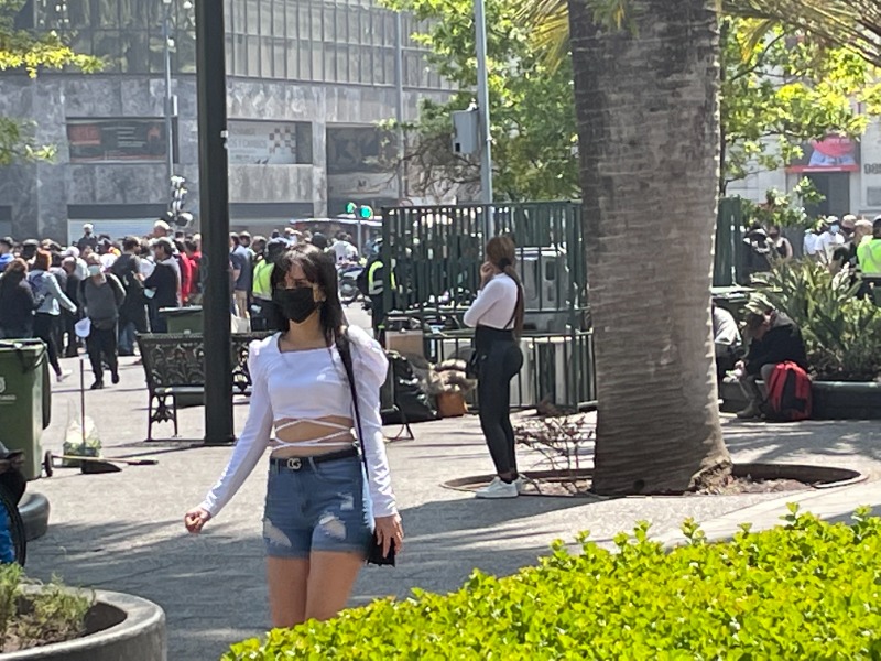 Santiago Chile Street Girl