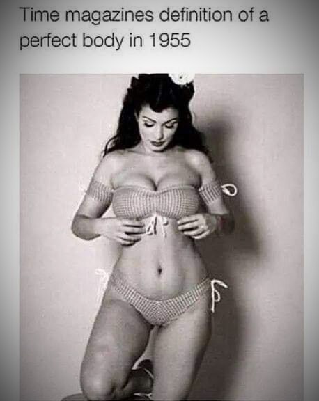 Time Magazine Woman “Perfect Body” 1955